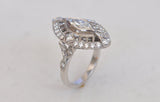 Marquise ring