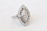 Marquise ring