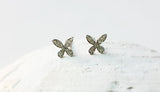 BUTTERFLY DIAMOND STUDS